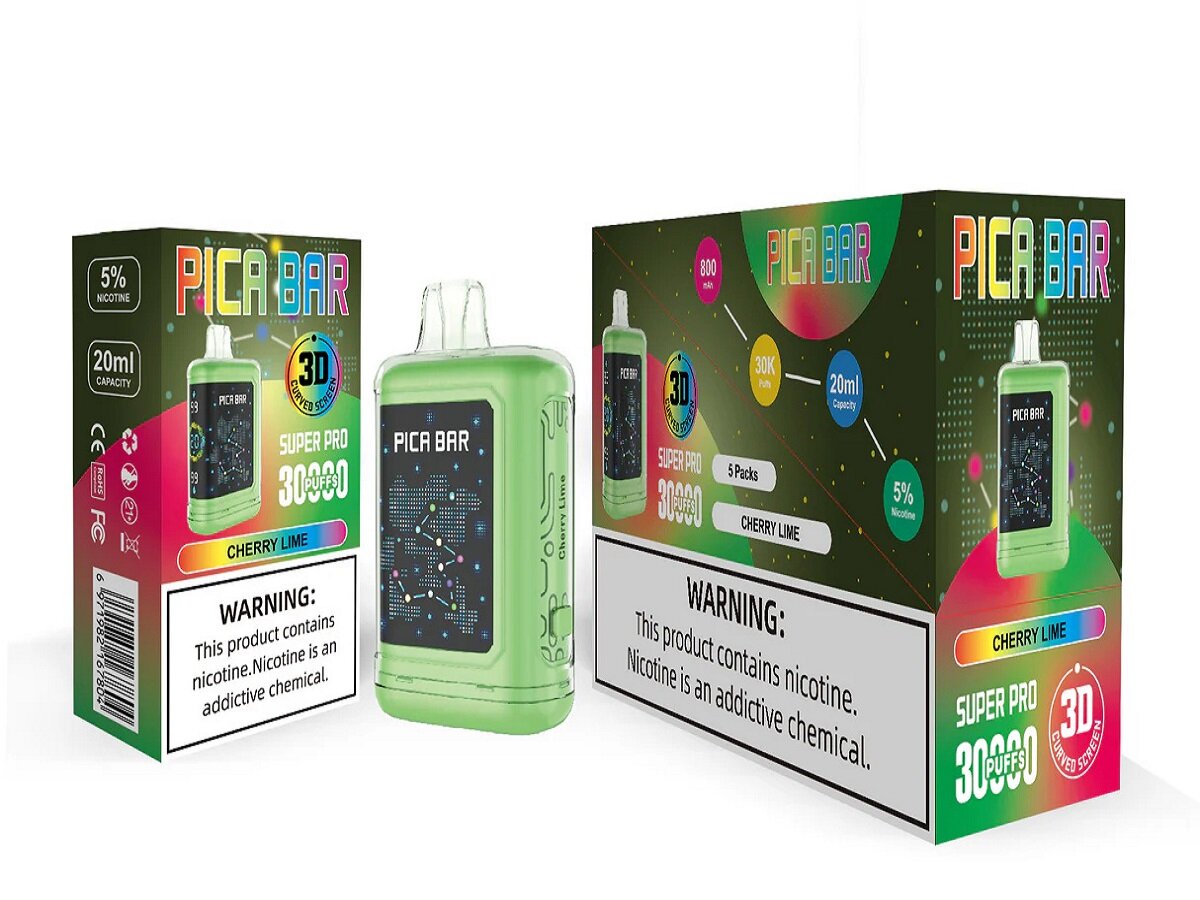 Pica Bar Super Pro 30000 Puffs 5- HazyVape.com Pica Bar Super Pro 30000 Puffs