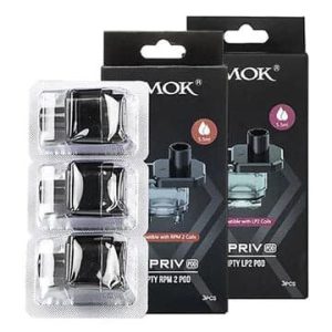 Smok G-priv Empty Replacement Pod Cartridge – 3pk