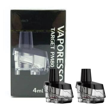Vaporesso Target PM80 Pod 4mL Accessory – 2PK 1- HazyVape.com Vaporesso Target PM80 Pod 4mL Accessory – 2PK
